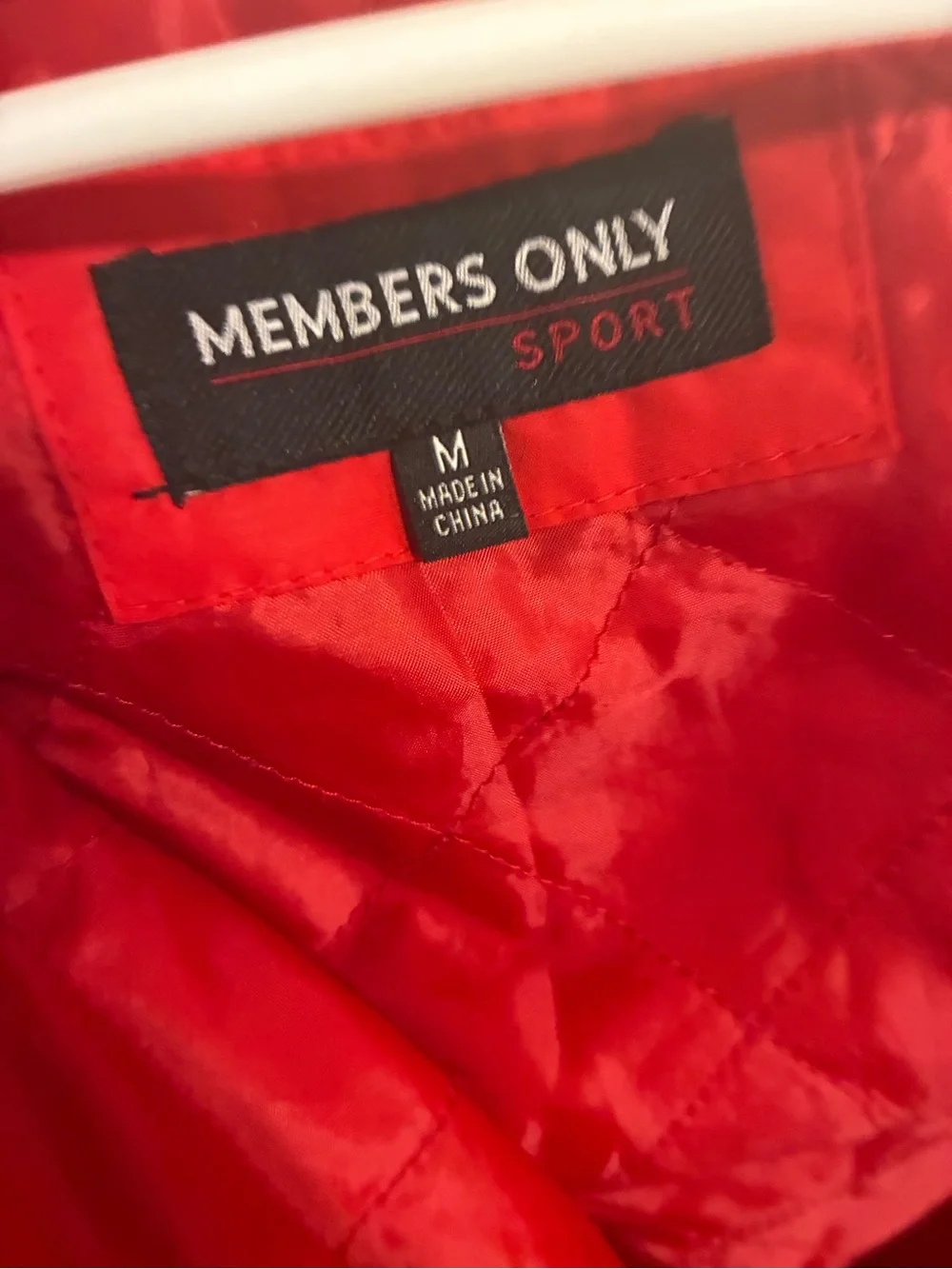 Members Only Red Sport Men’s Athletic Shorts